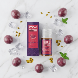 Title: OX PASSION Passion Fruit Freeze Salt Nic E-Liquid