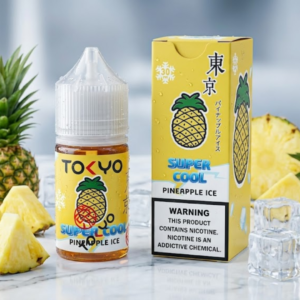 Tokyo Super Cool Pineapple Ice Salt Nic E-Liquid – 30ml