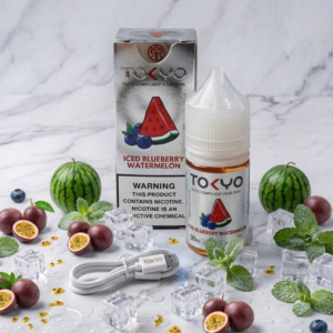 Tokyo Iced Blueberry Watermelon Salt Nic E-Liquid